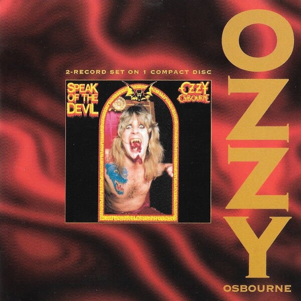 OZZY OSBOURNE – SPEAK OF THE DEVIL (1982) - CD REMASTERED 1995 REISSUE JEWEL CASE AMBALAJINDA SIFIR