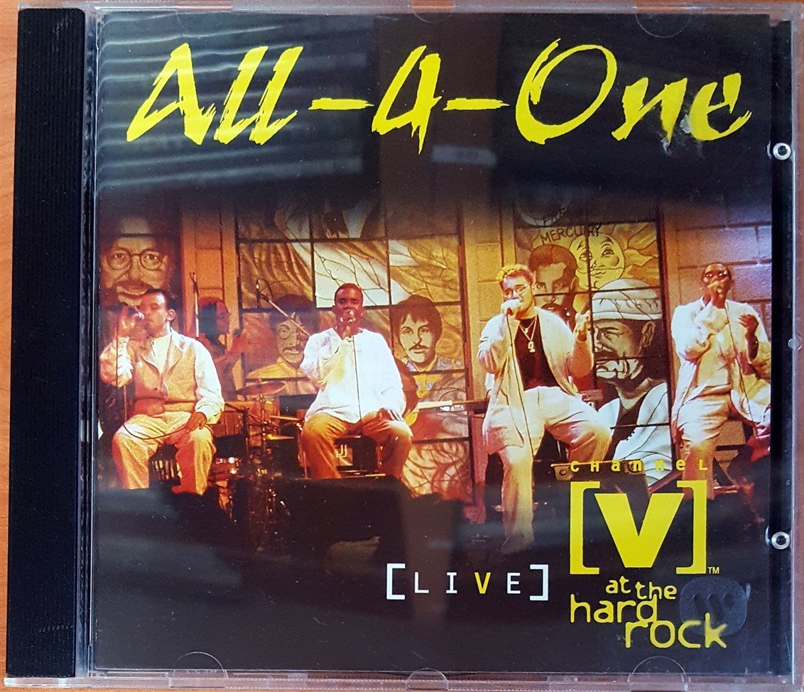 ALL 4 ONE - LIVE AT THE HARD ROCK / CHANNEL V CD 2.EL