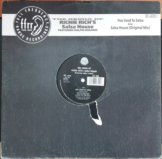 THE REMIX OF RICHIE RICH'S SALSA HOUSE FEAT. RALPHI ROSARIO (1991) - 12'' MAXI SINGLE PLAK 2.EL