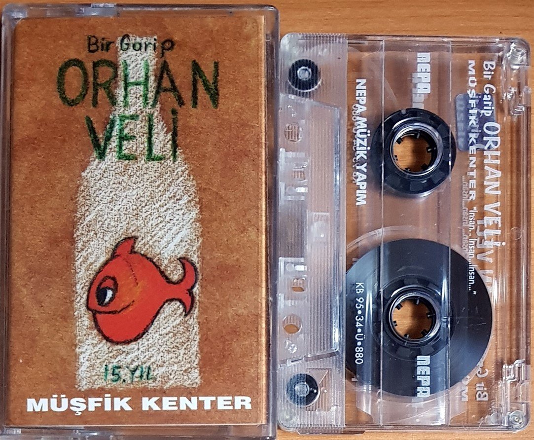 BİR GARİP ORHAN VELİ / MÜŞFİK KENTER ''İNSAN...İNSAN...İNSAN'' (1995) NEPA MÜZİK KASET 2.EL