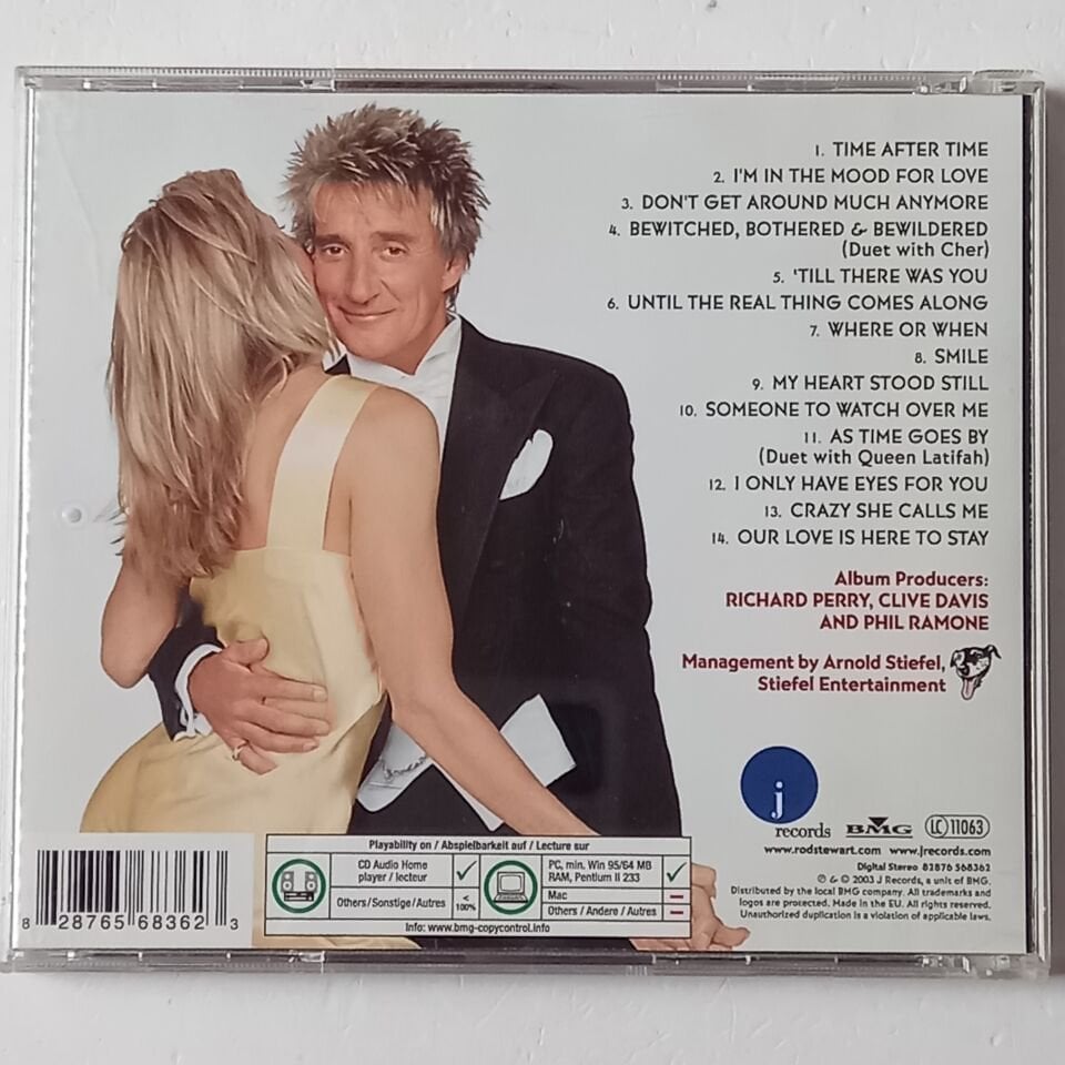ROD STEWART – AS TIME GOES BY... THE GREAT AMERICAN SONGBOOK VOL. II (2003) - CD 2.EL