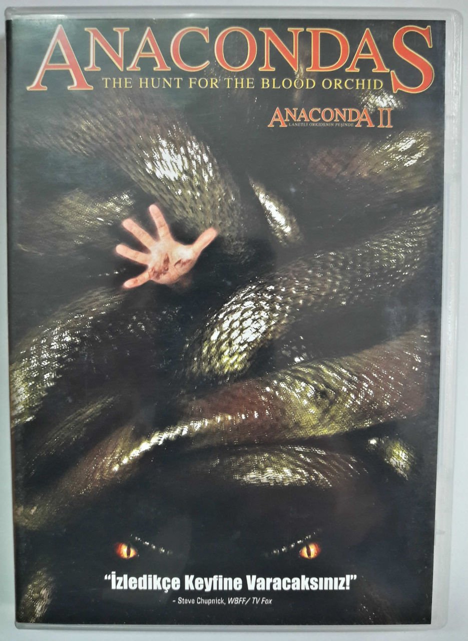 ANACONDAS THE HUNT FOR THE BLOOD ORCHID - ANACONDA II - DVD 2.EL