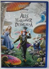 ALİS HARİKALAR DİYARINDA - ALICE IN WONDERLAND - JOHNNY DEPP - ANNE HATHAWAY - HELENA BONHAM CARTER  - TIM BURTON - DVD 2.EL