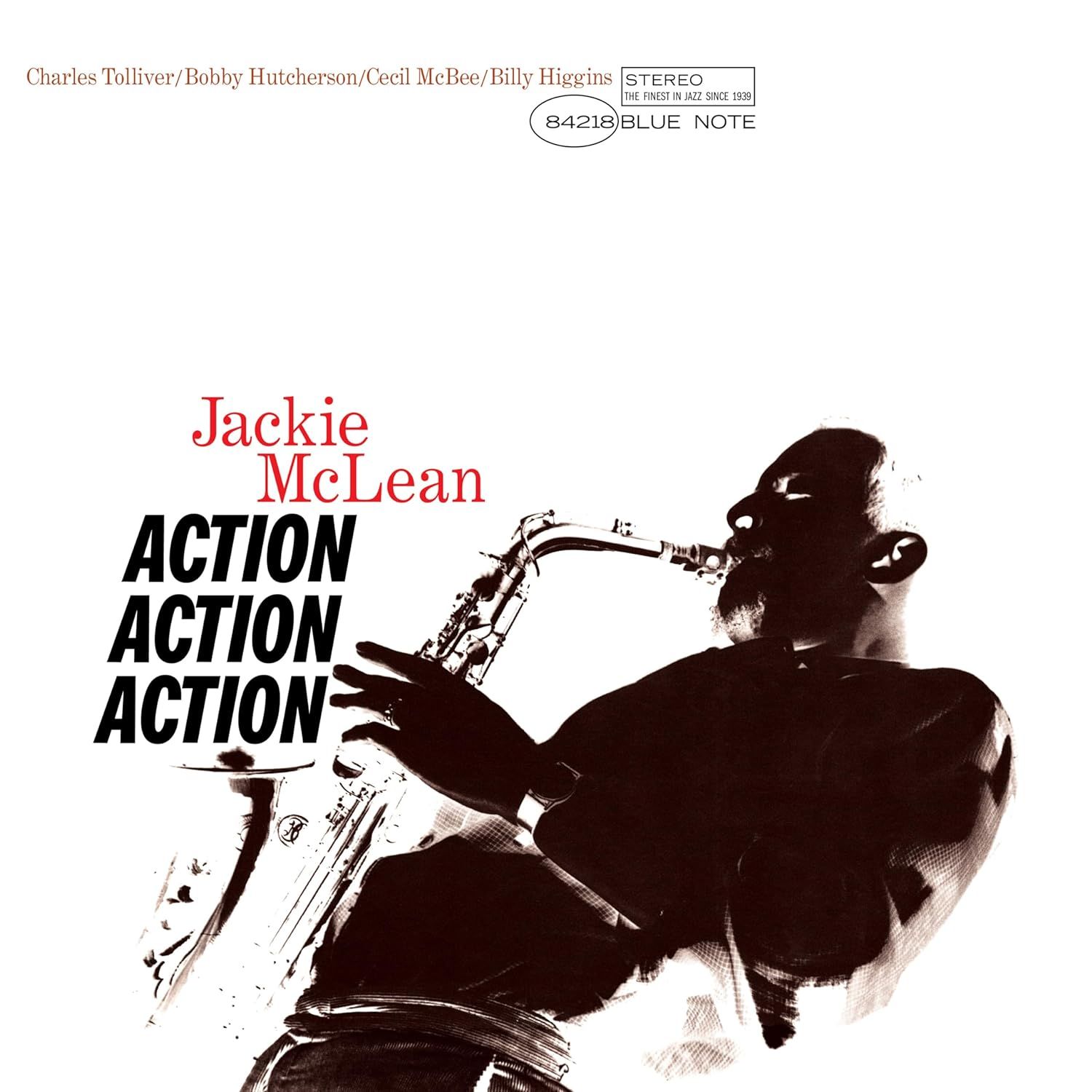 JACKIE MCLEAN - ACTION (1967) - LP BLUE NOTE TONE POET SERIES 180GR 2024 EDITION SIFIR PLAK