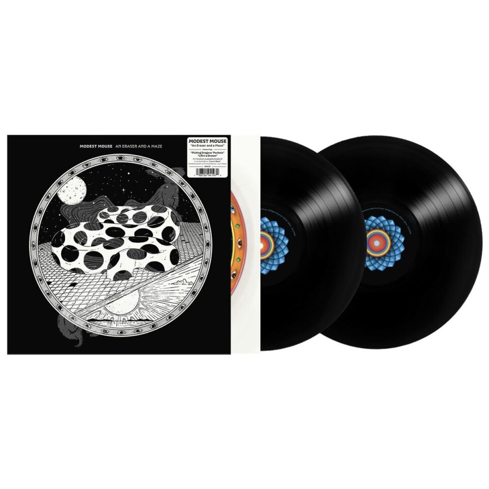 MODEST MOUSE - AN ERASER AND A MAZE (2026) - 2xLP 180GR LIMITED COSMIC BLACK EDITION SIFIR PLAK