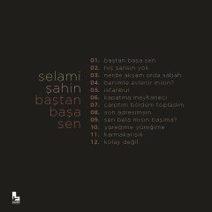 SELAMİ ŞAHİN - BAŞTAN BAŞA SEN (2019) - CD DIGIPACK SIFIR