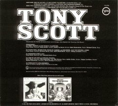TONY SCOTT - TONY SCOTT (1968) - CD 2004 EDITION 2.EL