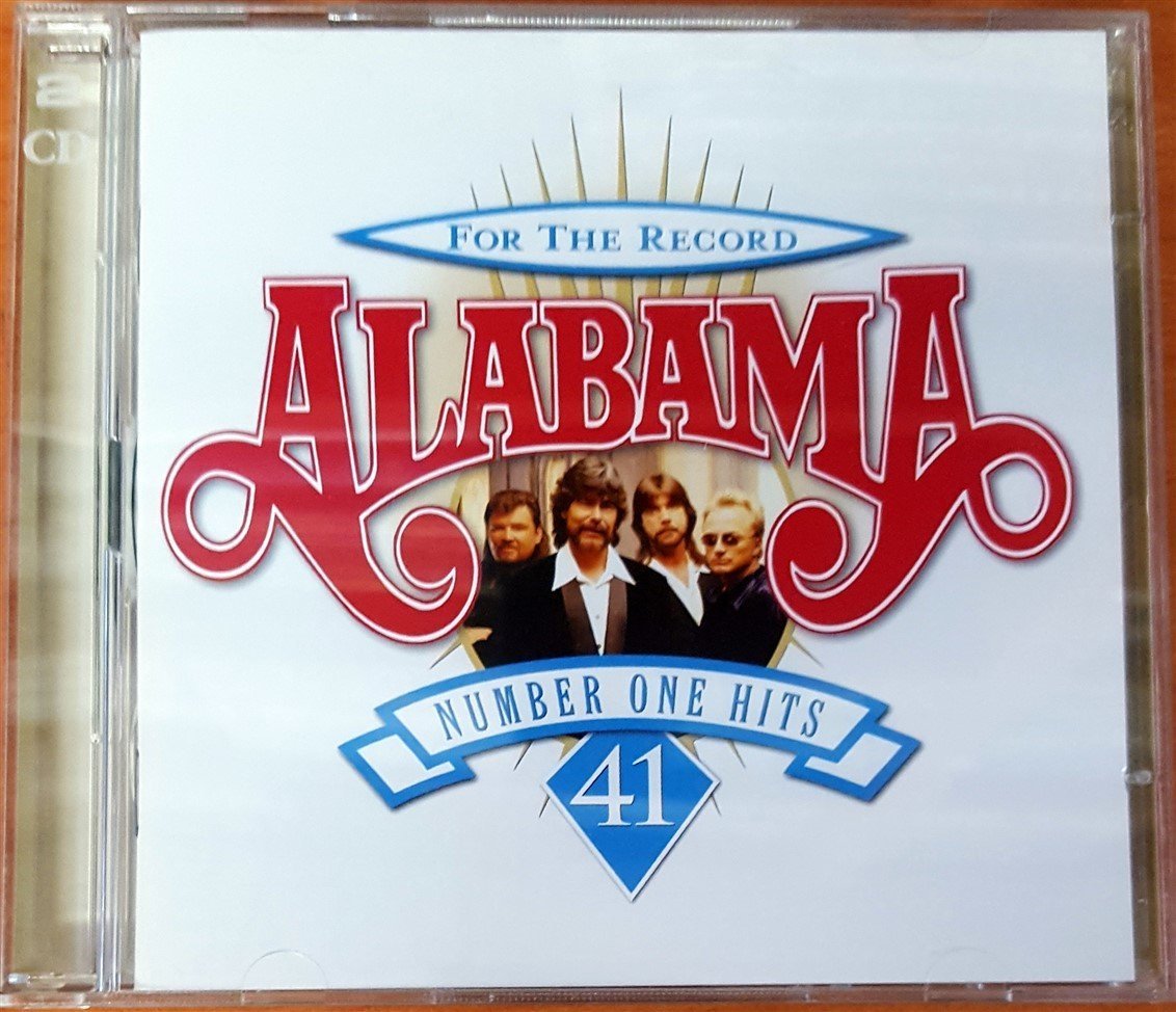 ALABAMA - FOR THE RECORD / NUMBER ONE HITS (1998) - 2HDCD 2.EL