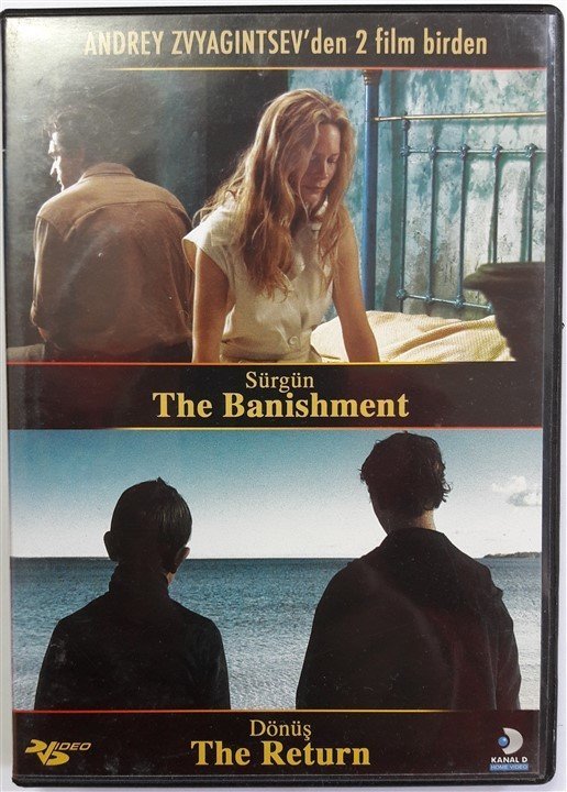 The RETURN - DÖNÜŞ Возвращение - The BANISHMENT - SÜRGÜN Изгнание - ANDREY ZVYAGINTSEV - 2DVD 2.EL