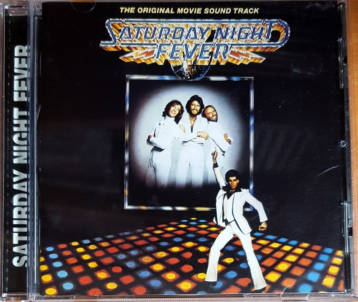 SATURDAY NIGHT FEVER SOUNDTRACK / BEE GEES, YVONNE ELLIMAN, TAVARES, DAVID SHIRE, KOOL & THE GANG, THE TRAMMPS (1977) 1995 POLYDOR CD 2.EL