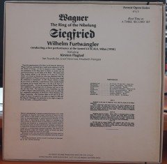 WAGNER: SIEGFRIED, FLAGTAD, LA SCALA, WILHELM FURTWÄNGLER - 3PLAK 2.EL BOXSET