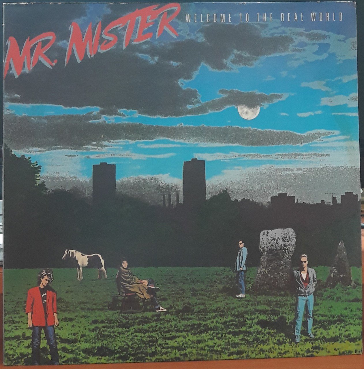 MR. MISTER - WELCOME TO THE REAL WORLD (1985) - PLAK 2.EL