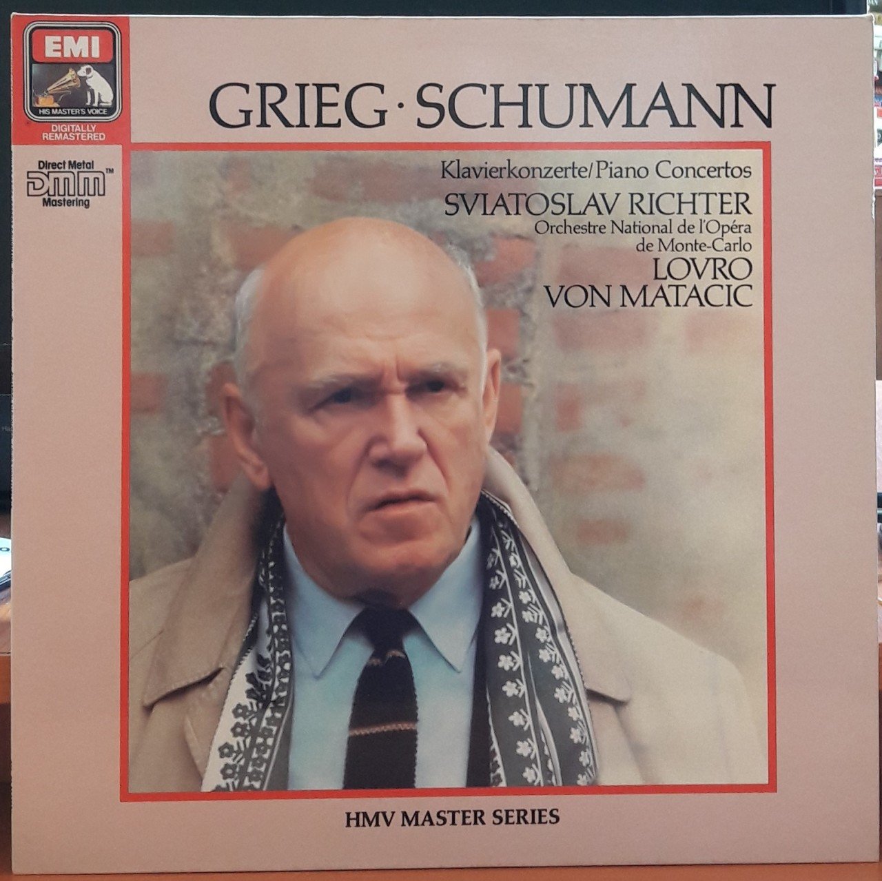 GRIEG, SCHUMANN PIANO CONCERTOS, SVIATOSLAV RICHTER, LOVRO VON MATACIC (1975) - PLAK 2.EL