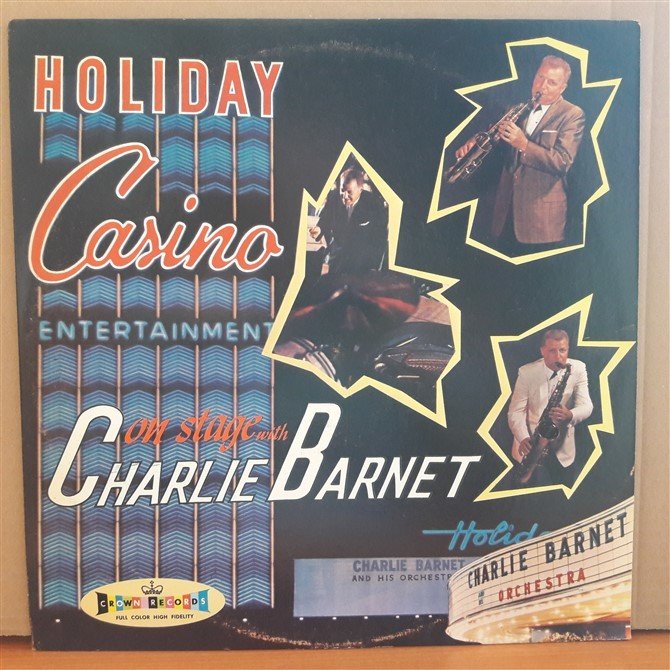 CHARLIE BARNET - HOLIDAY CASINO ON STAGE - LP 2.EL PLAK