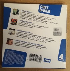CHET BAKER - EMI 4 ALBUMS SERIES (1999) - 4CD CARDSLEEVE DIGIPACK 2.EL