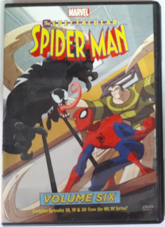 THE SPECTACULAR SPIDER-MAN - MARVEL - VOLUME SIX - DVD 2.EL 1.BÖLGE TÜRKÇE SEÇENEK YOK