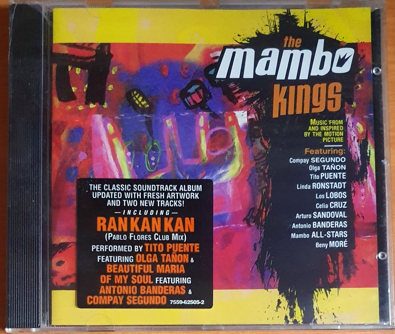 THE MAMBO KINGS SOUNDTRACK / COMPAY SEGUNDO, OLGA TANON, TITO PUENTE, LINDA RONSTADT, LOS LOBOS, CELIA CRUZ (2000) - CD SIFIR