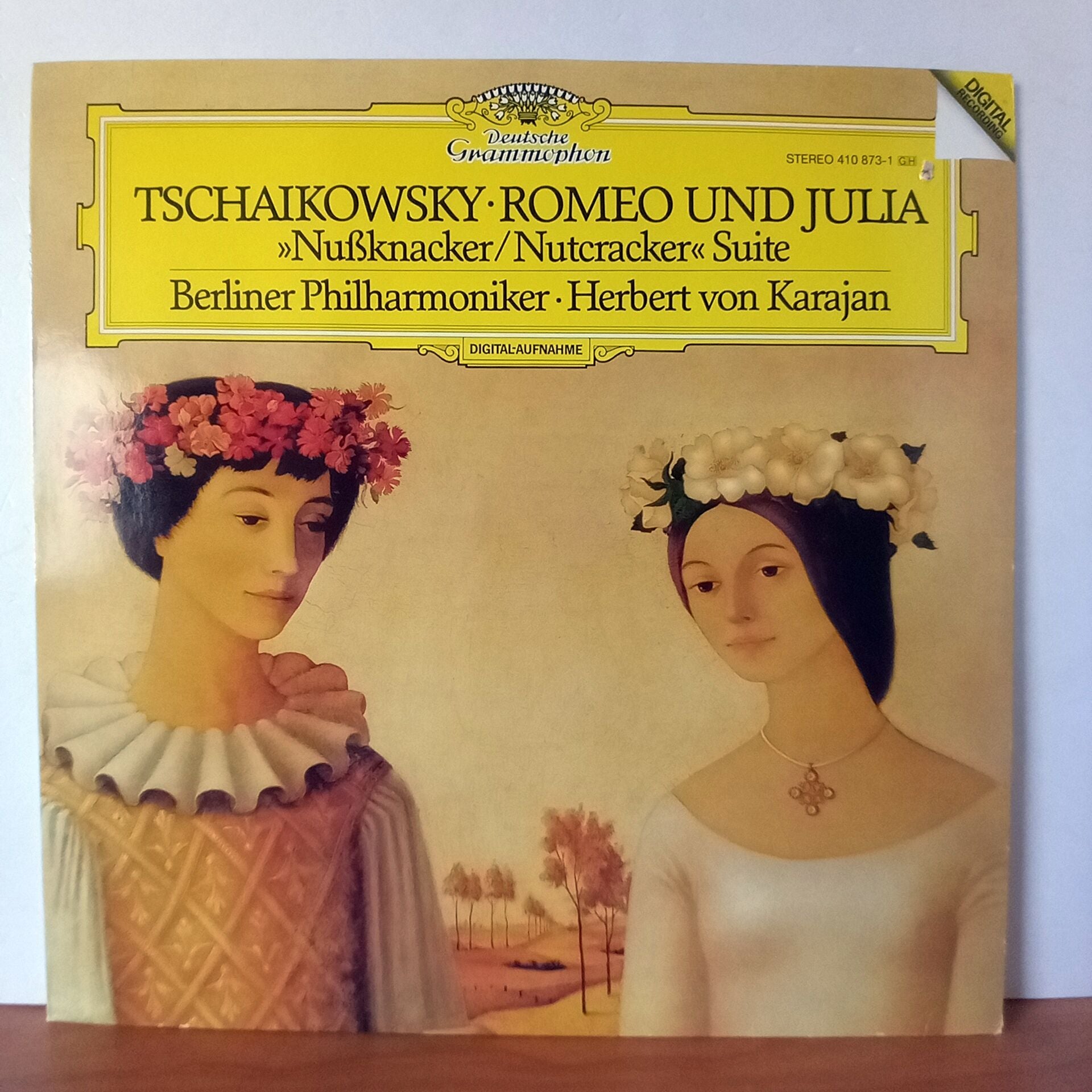 TSCHAIKOWSKY: ROMEO UND JULIA / NUSSKNACKER = NUTCRACKER SUITE / BERLINER PHILHARMONIKER ∙ HERBERT VON KARAJAN (1983) - LP 2.EL PLAK