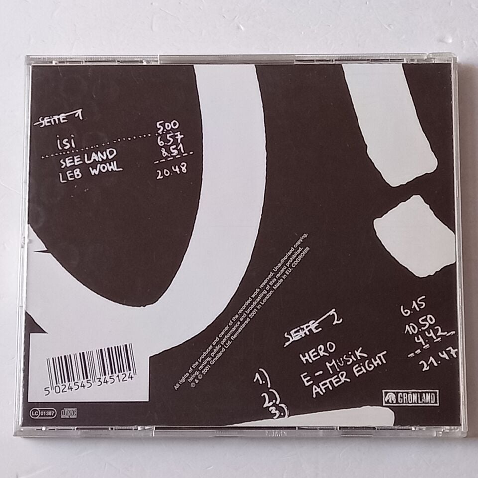 NEU! – NEU! '75 (1975) - CD 2001 REMASTERED REISSUE 2.EL