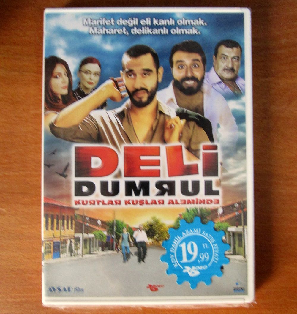 DELİ DUMRUL KURTLAR KUŞLAR ALEMİNDE DVD SIFIR