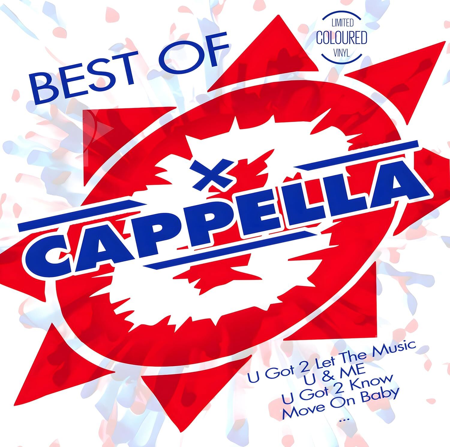 CAPPELLA - BEST OF (2025) - LP LIMITED COLURED EDITION EURO DANCE EURO HOUSE SIFIR PLAK