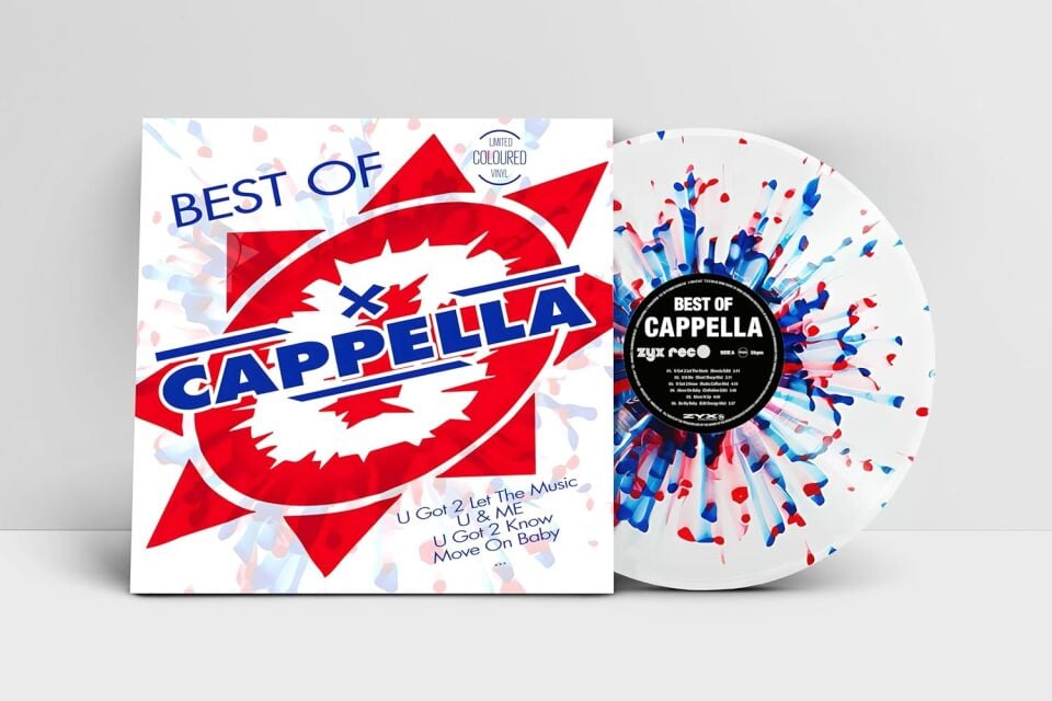 CAPPELLA - BEST OF (2025) - LP LIMITED COLURED EDITION EURO DANCE EURO HOUSE SIFIR PLAK