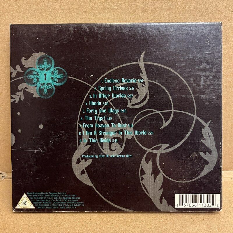 AZAM ALI – ELYSIUM FOR THE BRAVE (2006) - DIGIPAK CD 2.EL