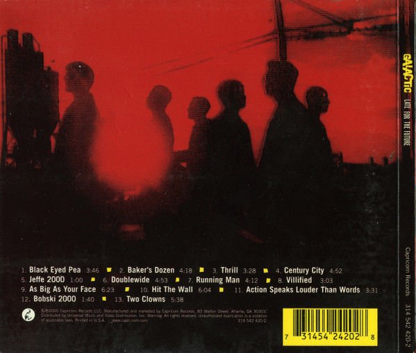 GALACTIC – LATE FOR THE FUTURE (2000) - CD AMBALAJINDA SIFIR
