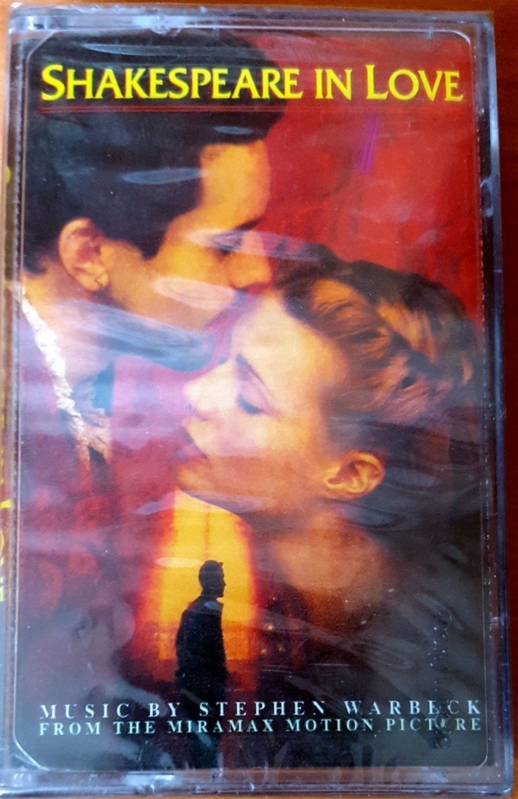 SHAKESPEARE IN LOVE - SOUNDTRACK STEPHEN WARBECK CASSETTE MADE IN TURKEY ''NEW''