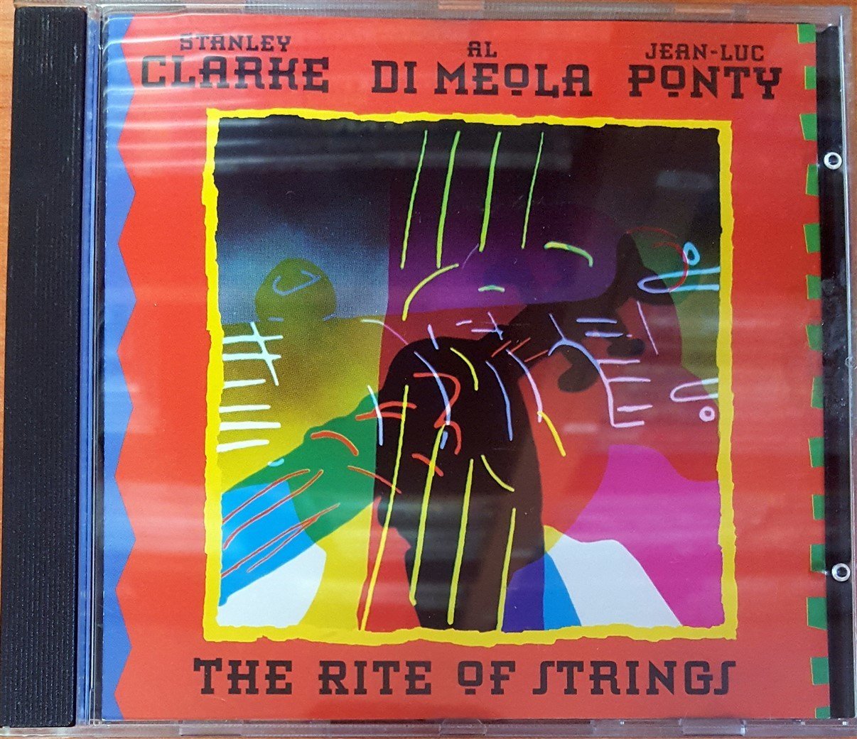 STANLEY CLARKE / AL DI MEOLA / JEAN-LUC PONTY - THE RITE OF STRINGS (1995) CD 2.EL