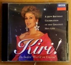 KIRI TE KANAWA - 50TH BITHDAY CONCERT/GREATEST HITS LIVE (1994) - CD DECCA 2.EL