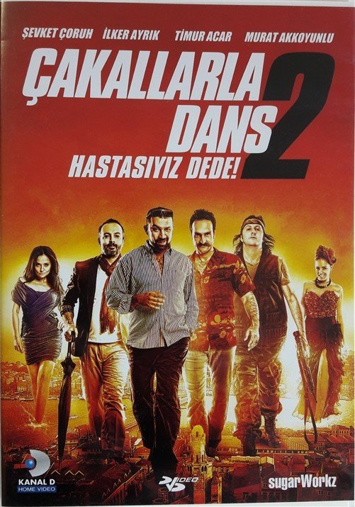 ÇAKALLARLA DANS 2 - ŞEVKET ÇORUH - MURAT ŞEKER - DVD 2.EL
