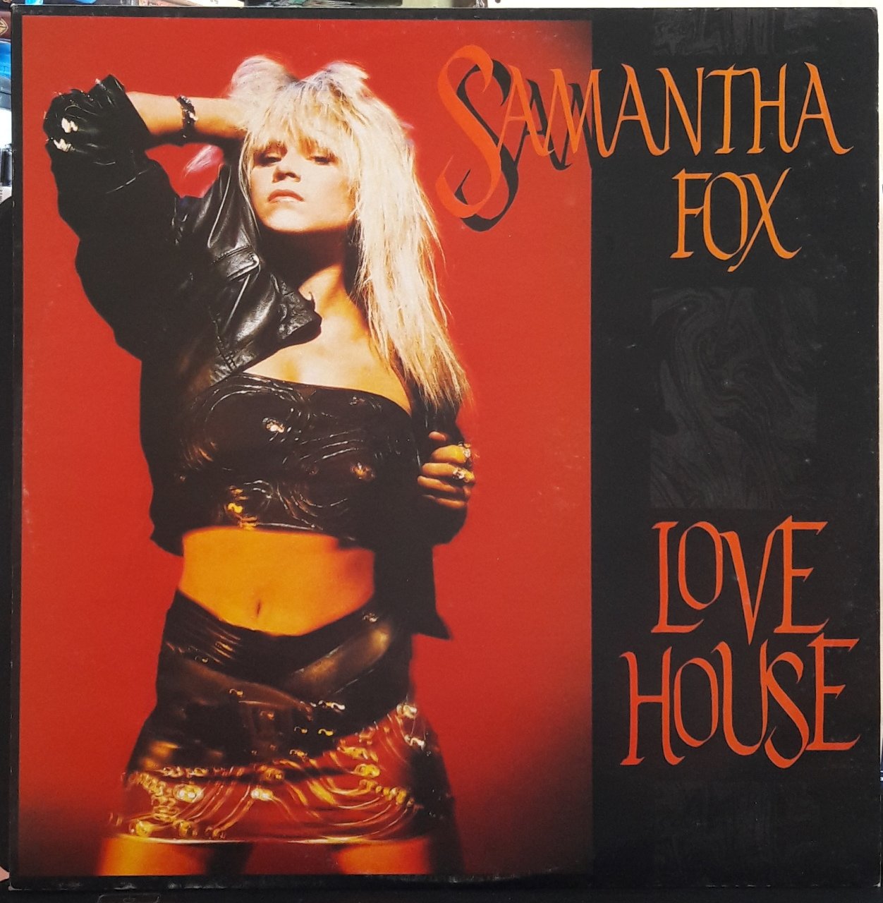 SAMANTHA FOX - LOVE HOUSE (1988) - 12'' MAXI SINGLE VINYL PLAK 2.EL