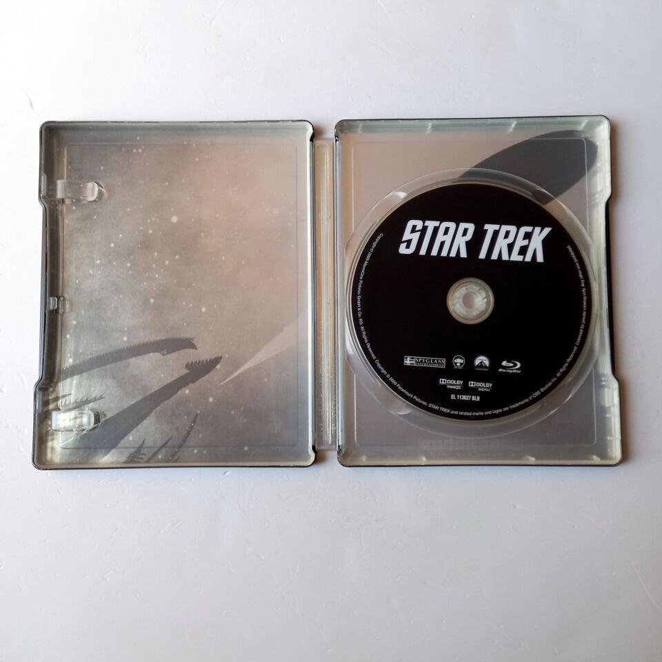 STAR TREK - CHRIS PINE, ZACHARY QUINTO, SIMON PEGG - YÖN.: J.J. ABRAMS - BLU-RAY  STEELBOOK METAL KUTU 2.EL