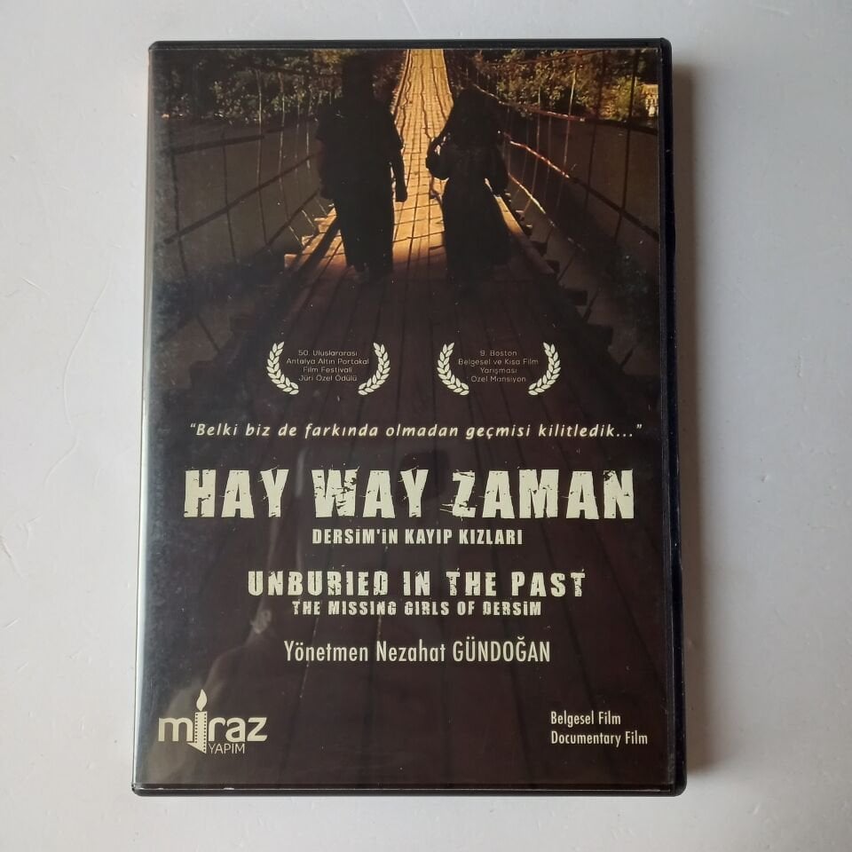 HAY WAY ZAMAN / DERSİM'İN KAYIP KIZLARI - UMBRIED IN THE PAST / THE MISSING GIRLS OF DERSİM- DVD - 2.EL