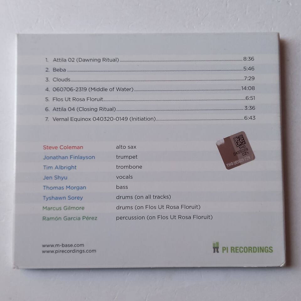 STEVE COLEMAN AND FIVE ELEMENTS – HARVESTING SEMBLANCES AND AFFINITIES (2010) - CD DIGIPAK 2.EL