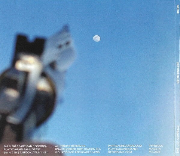 GEESE – GETTING KILLED (2025) - CD DIGISLEEVE AMBALAJINDA SIFIR