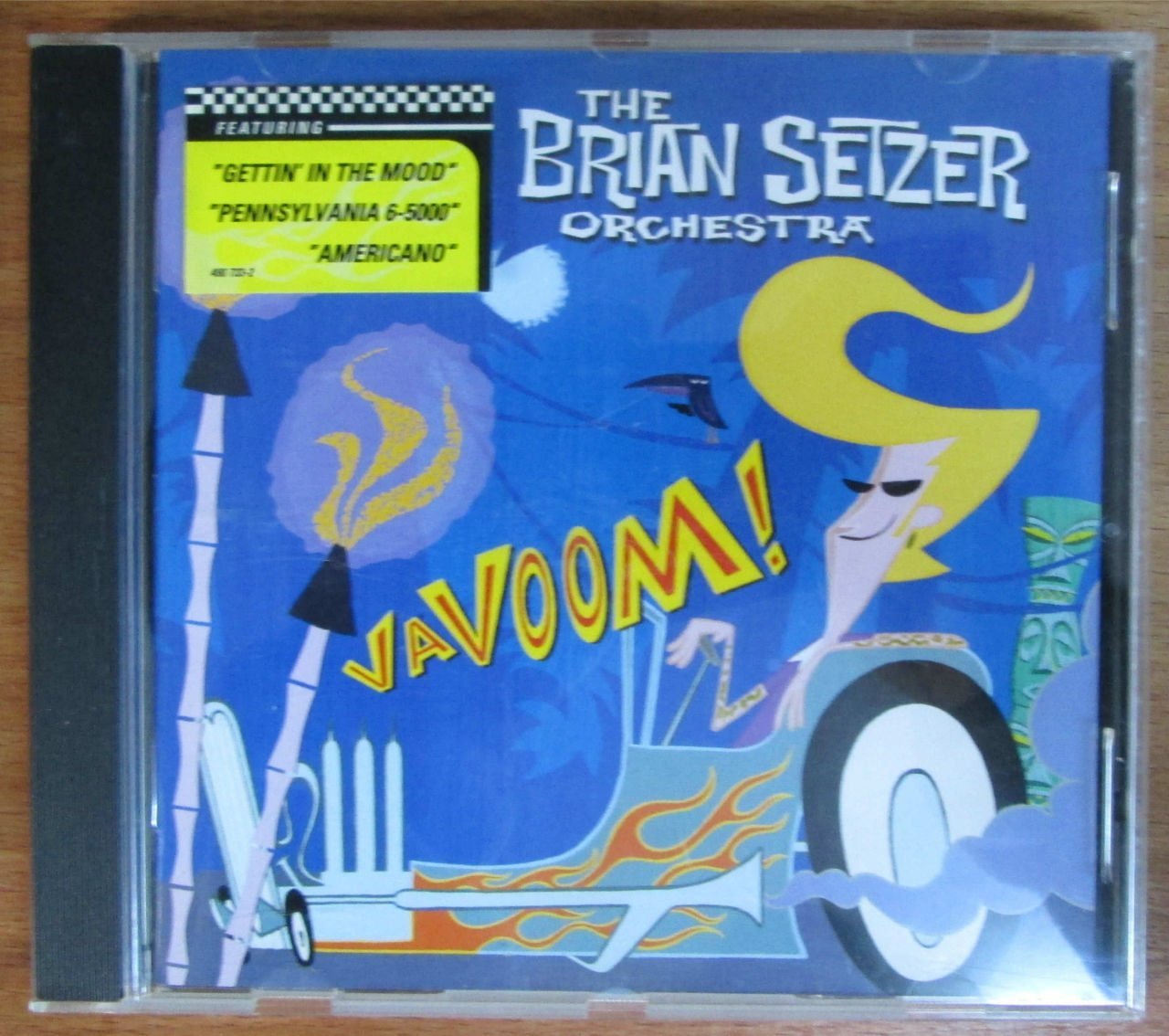 BRIAN SETZER ORCHESTRA - VAVOOM! (2000) - CD ROCK & ROLL , ROCKABILLY 2.EL