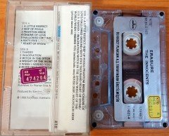 ERASURE - THE INNOCENTS (1988) PLAKSAN CASSETTE MADE IN TURKEY ''USED'' PAPER LABEL
