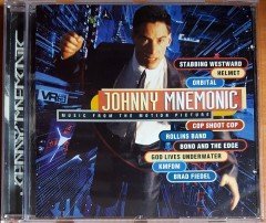 JOHNNY MNEMONIC SOUNDTRACK / HELMET, ORBITAL, ROLLINS BAND, COP SHOOT COP, STABBING WESTWARD (1995) COLUMBIA CD 2.EL