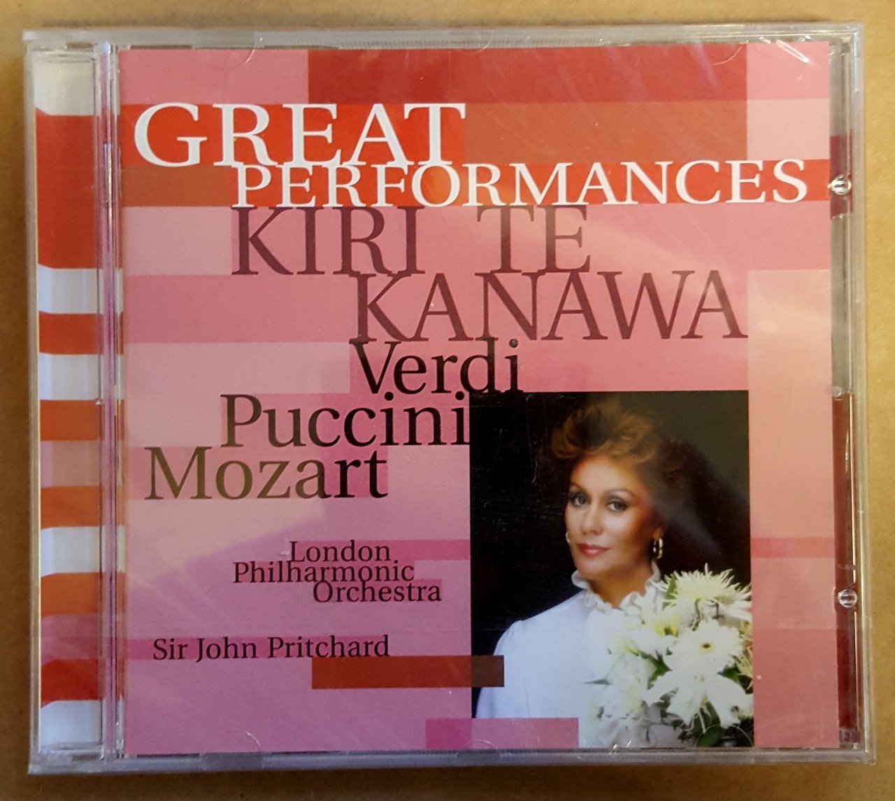 KIRI TE KANAWA - GREAT PERFONMANCES SERIES (1999) - CD VERDI PUCCINI MOZART SIFIR