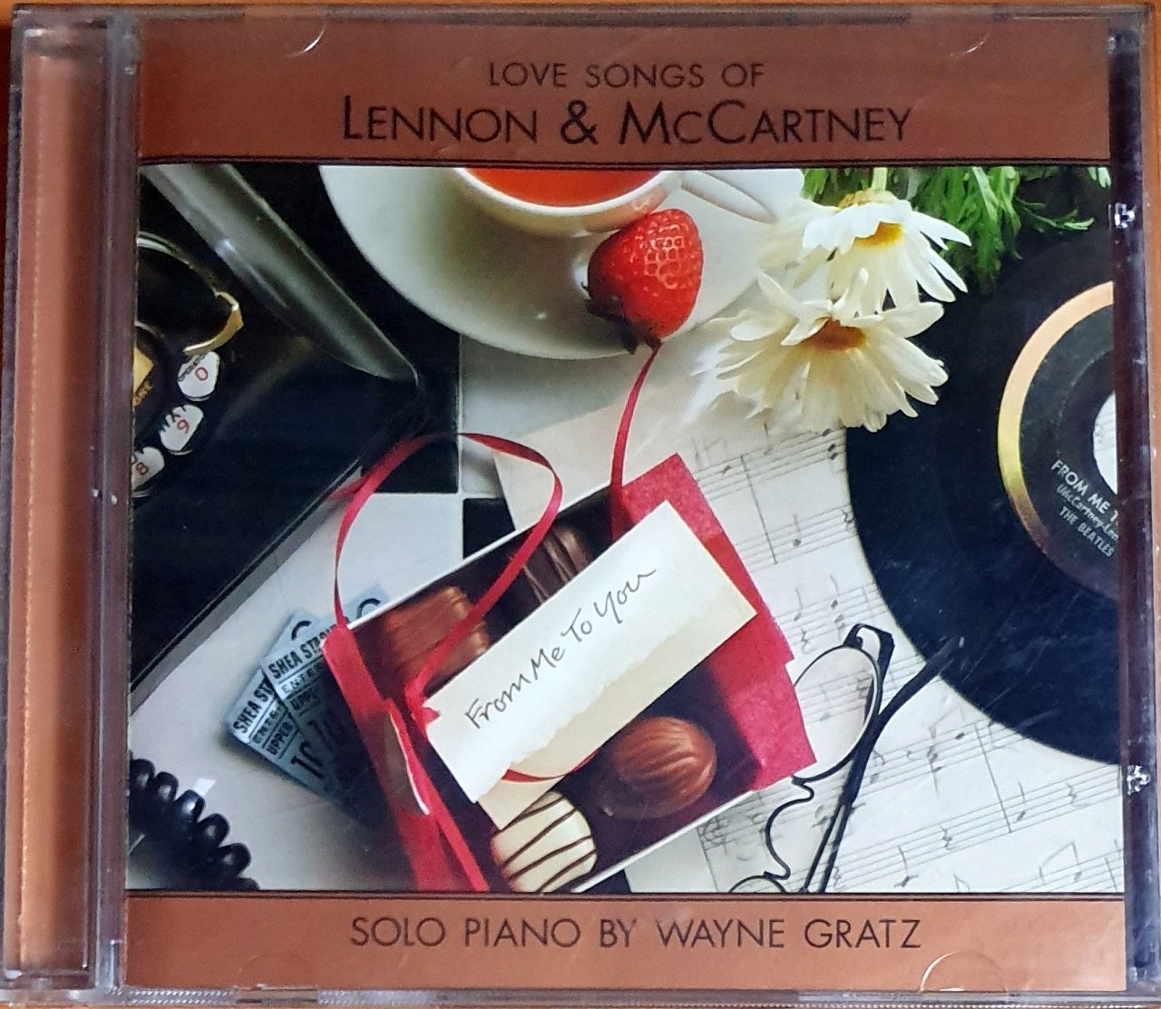 WAYNE GRATZ - FROM ME TO YOU / LOVE SONGS OF LENNON & MCCARTNEY (1997) - CD ENSO RECORDS 2.EL