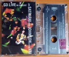 JOE SATRIANI / ERIC JOHNSON / STEVE VAI / G3 LIVE IN CONCERT (1997) - KASET EPIC 2.EL