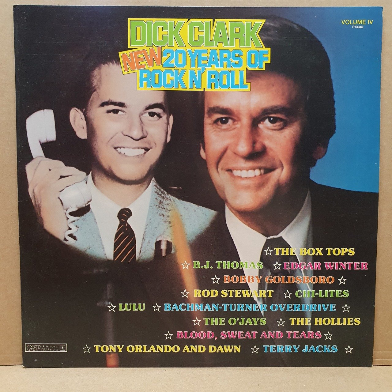 DICK CLARK NEW 20 YEARS OF ROCK N' ROLL VOLUME IV / THE BOX TOPS, EDGAR WINTER, ROD STEWART, THE HOLLIES (1978) - LP 2.EL PLAK