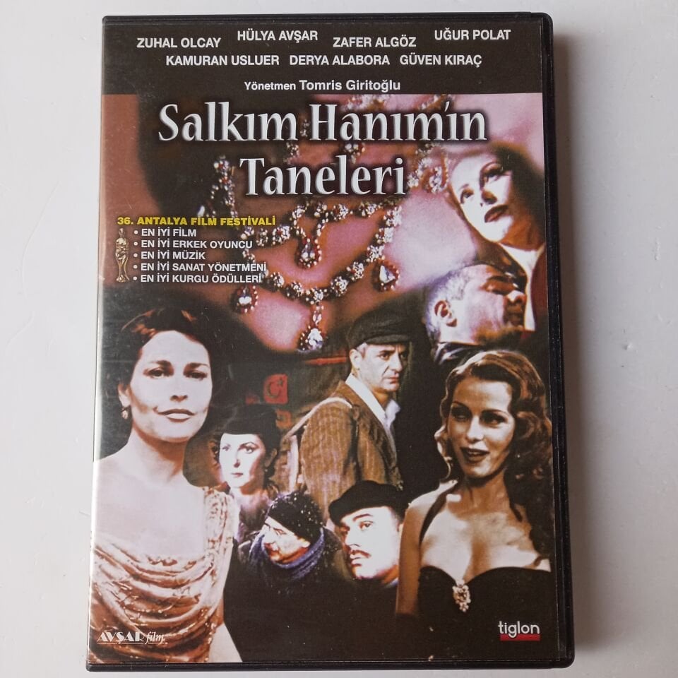 SALKIM HANIM'IN TANELERİ - ZUHAL OLCAY - HÜLYA AVŞAR - ZAFER ALGÖZ- DVD - 2.EL
