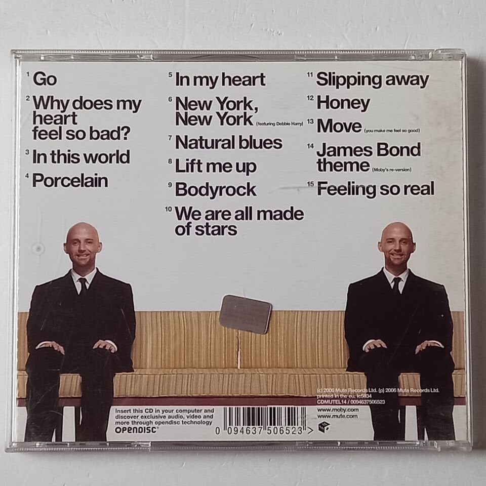 MOBY – GO / THE VERY BEST OF MOBY (2006) - CD 2.EL