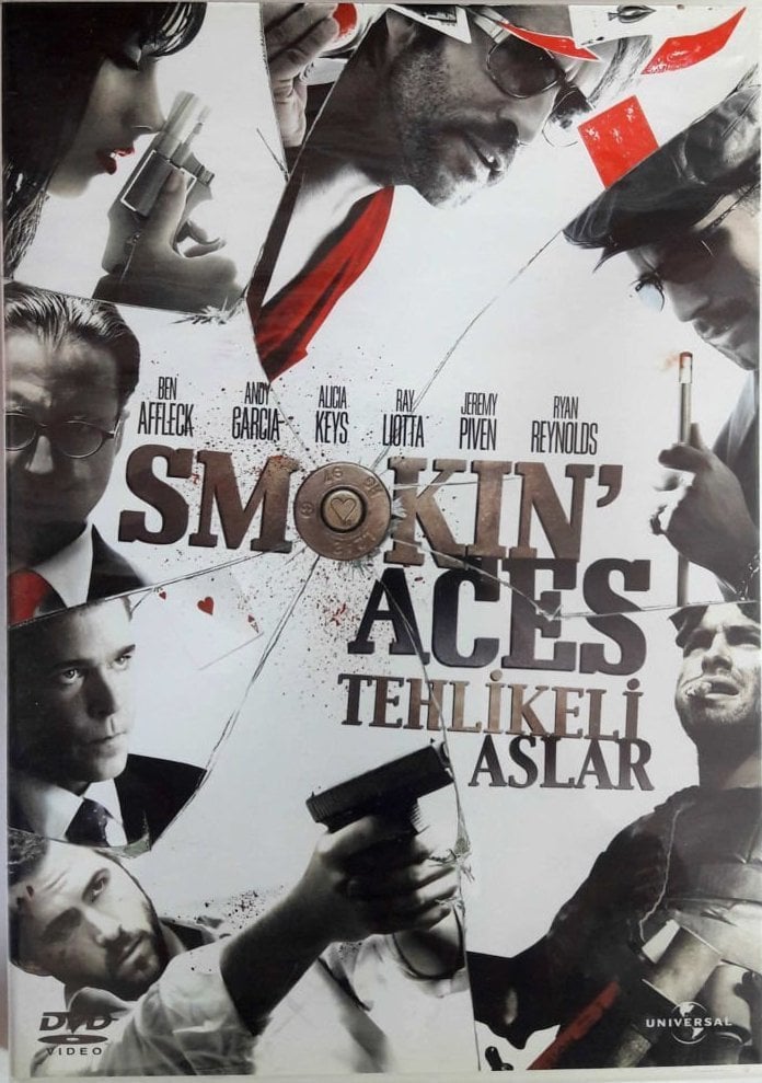 TEHLİKELİ ASLAR - SMOKIN' ACES - BEN AFFLECK - ANDY GARCIA - ALICIA KEYS - DVD 2.EL