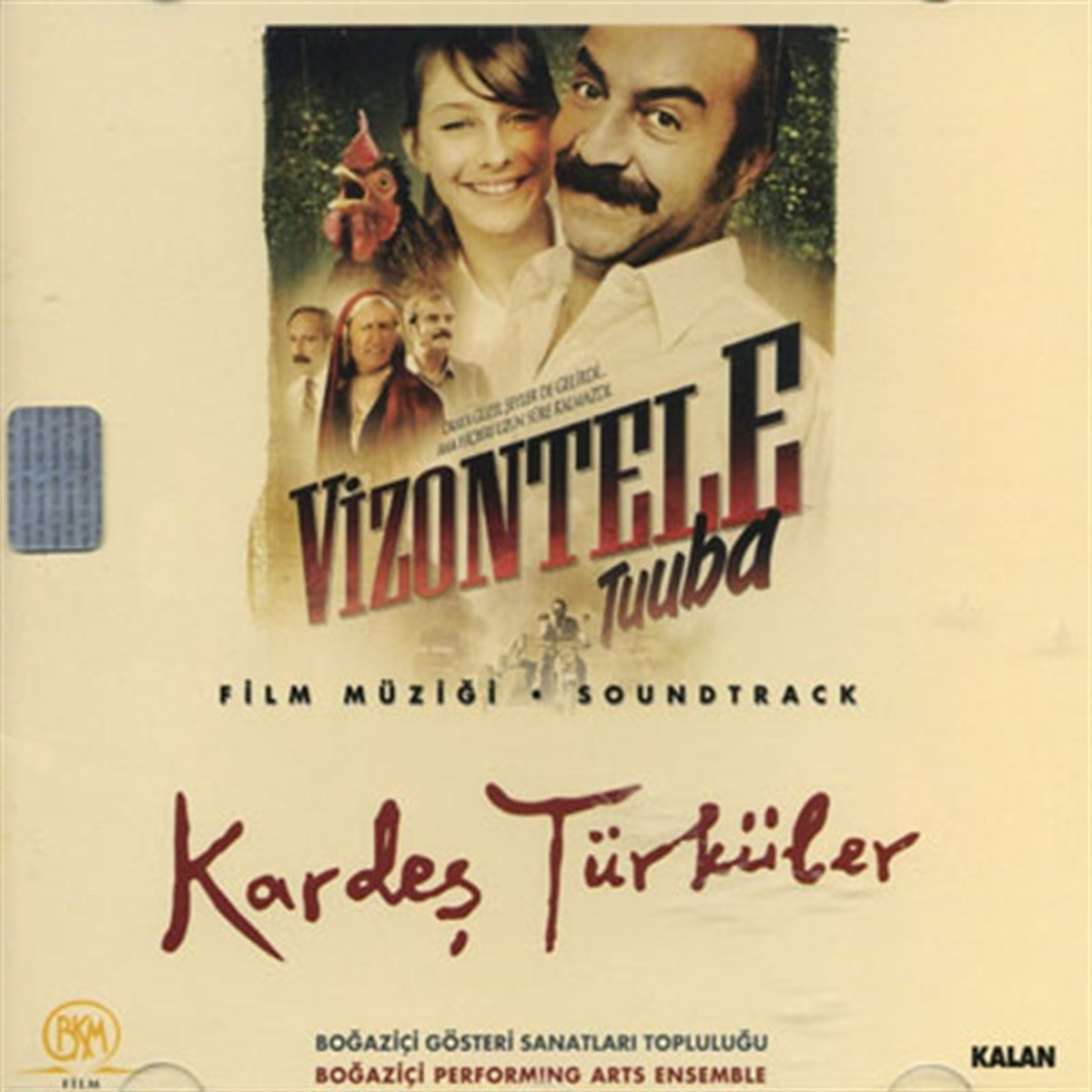 VİZONTELE TUUBA FİLM MÜZİKLERİ - KARDEŞ TÜRKÜLER (2004) - CD 2.EL