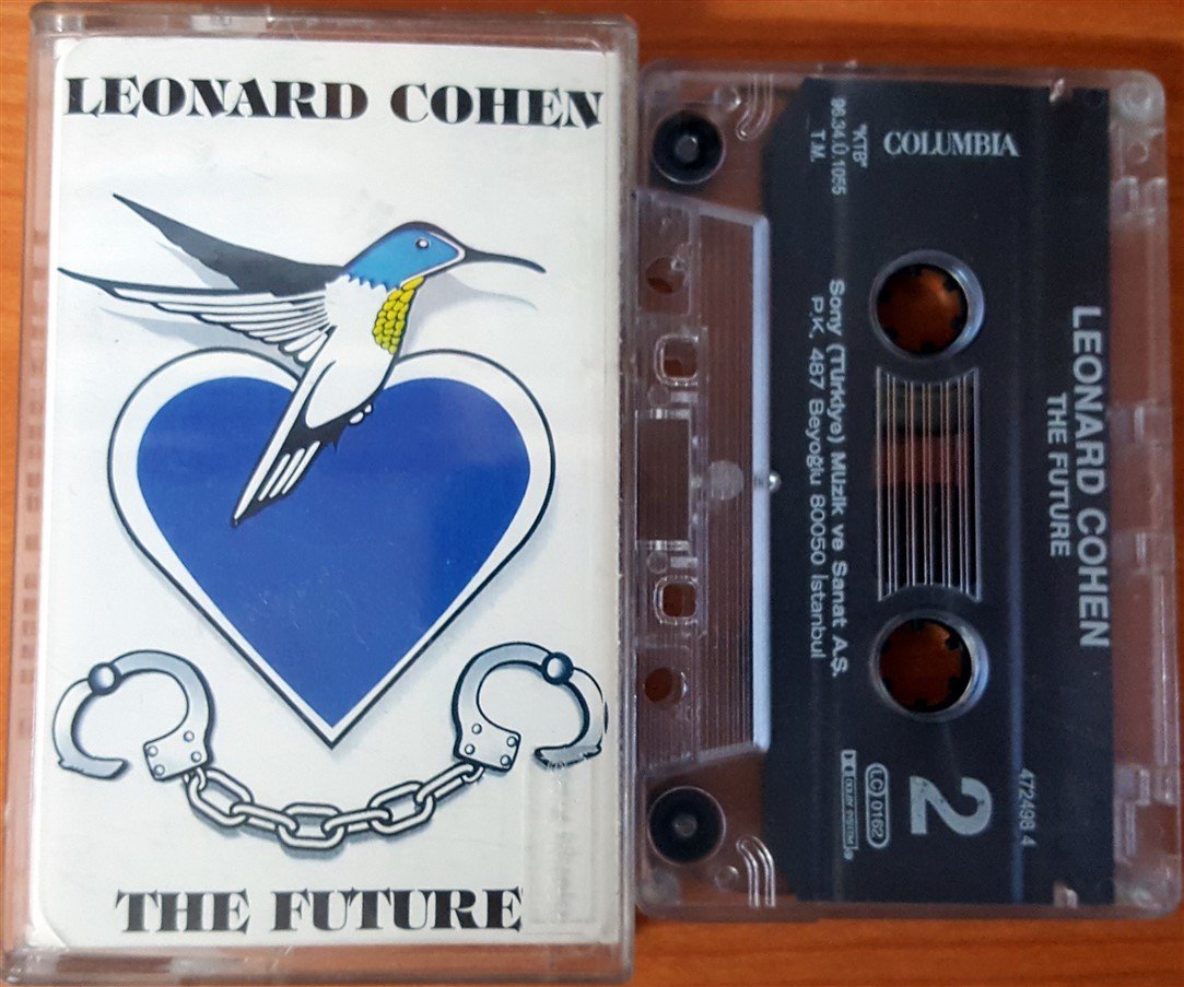 LEONARD COHEN - THE FUTURE (1996) SONY CASSETTE MADE IN TURKEY ''USED''