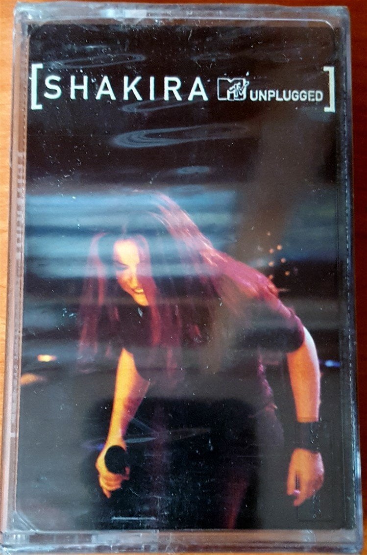 SHAKIRA - MTV UNPLUGGED (2000) SONY CASSETTE MADE IN TURKEY ''NEW''